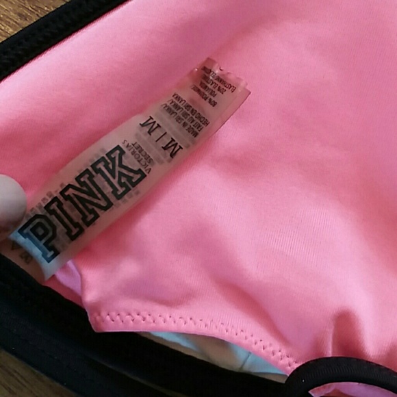 VS PINK bikini top small colorful print - Picture 4 of 5